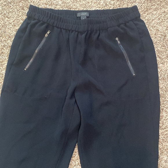 J.Crew Turner Pull On Black Jogger Pants 4 - Picture 10 of 12